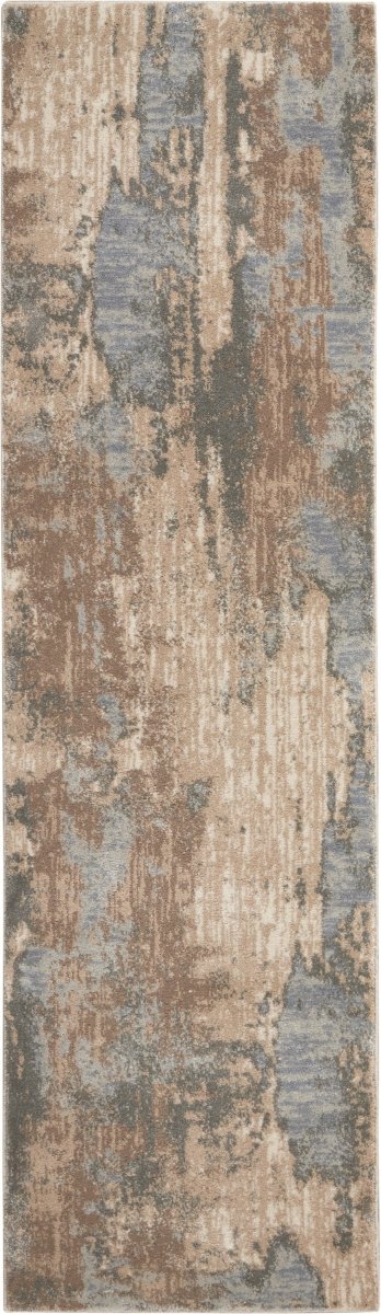 Kathy Ireland Home Moroccan Celebration Ki386 Grey/Beige Rugs.