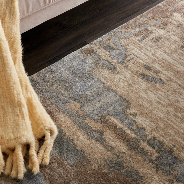 Kathy Ireland Home Moroccan Celebration Ki386 Grey/Beige Rugs.