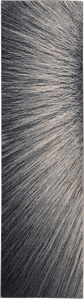 Kathy Ireland Home Moroccan Celebration Ki389 Blue / Grey Rugs.