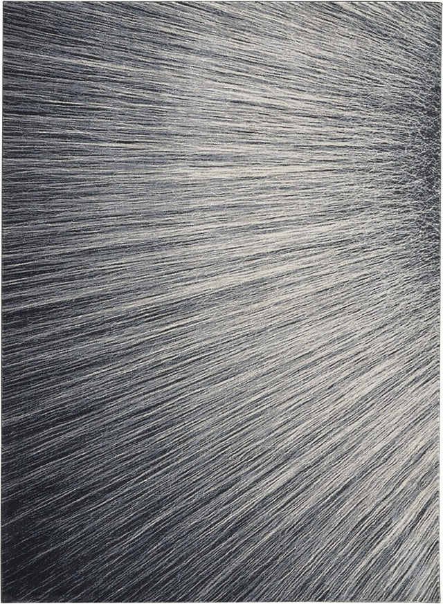 Kathy Ireland Home Moroccan Celebration Ki389 Blue / Grey Rugs.