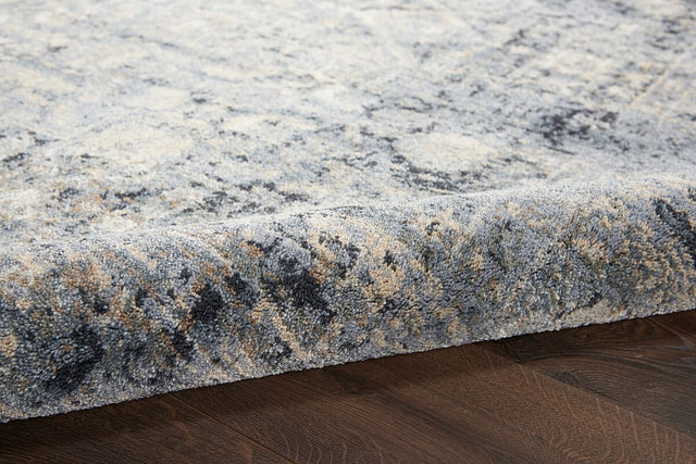 Kathy Ireland Home Moroccan Celebration Ki3M1 Slate Rugs.