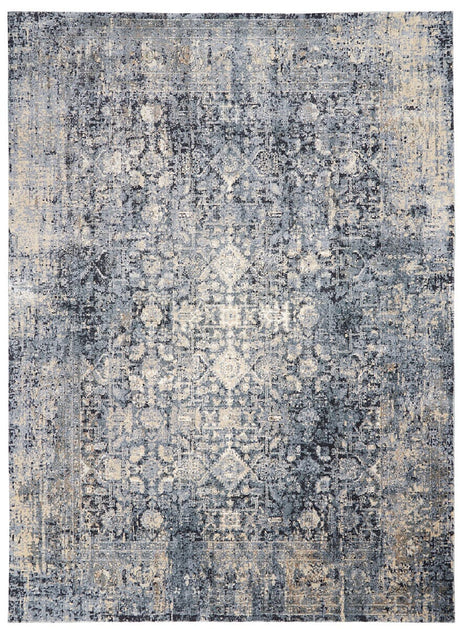 Kathy Ireland Home Moroccan Celebration Ki3M1 Slate Rugs.