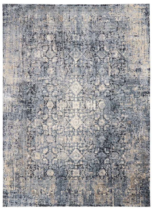 Kathy Ireland Home Moroccan Celebration Ki3M1 Slate Rugs.