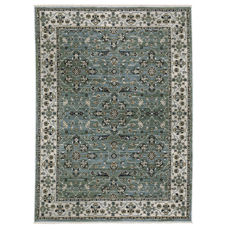 Oriental Weavers Sphinx KEIRA KEI07 Blue Floral Rugs