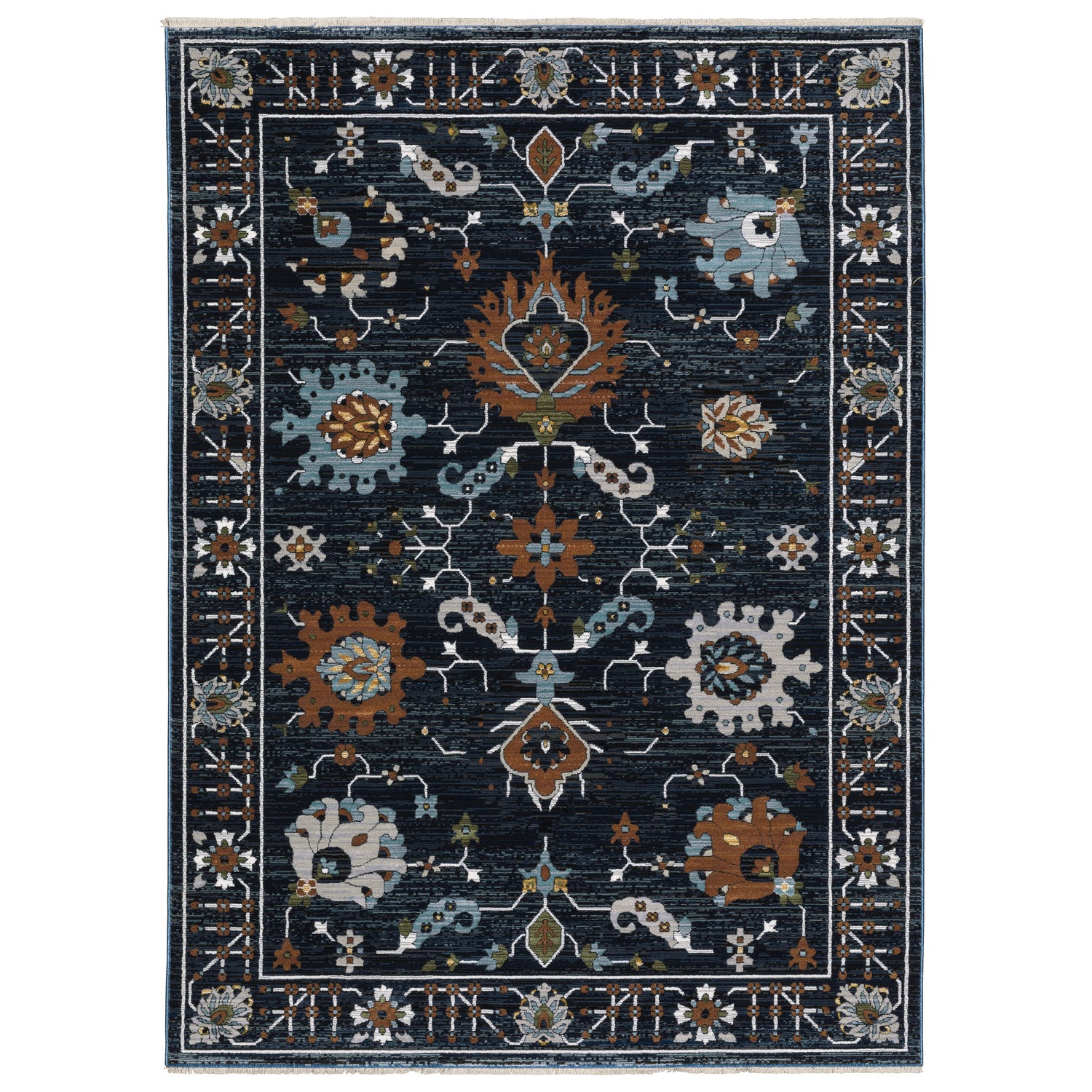 Oriental Weavers Sphinx KEIRA KEI08 Blue Traditional Rugs