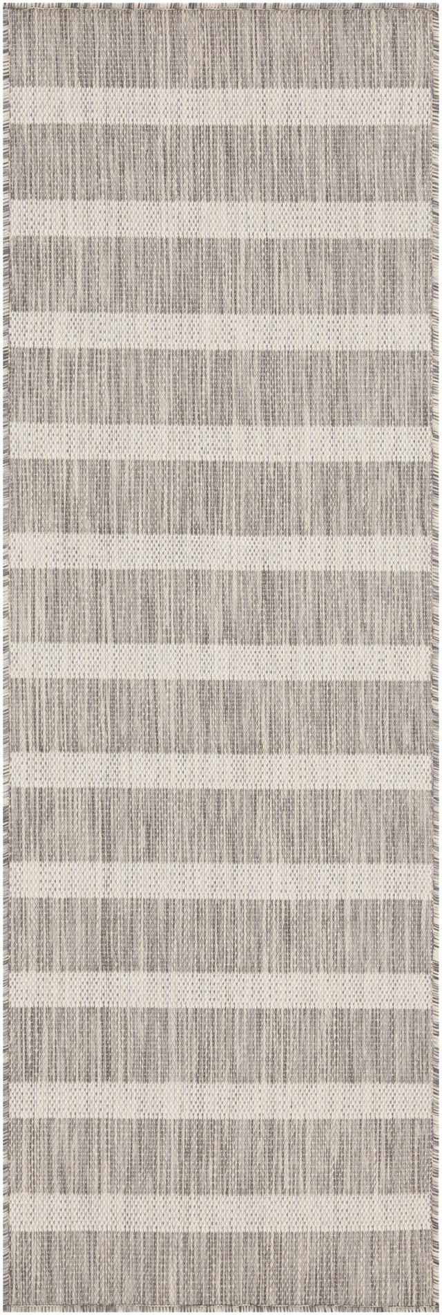 Nourison Positano Pos03 Grey Ivory Rug