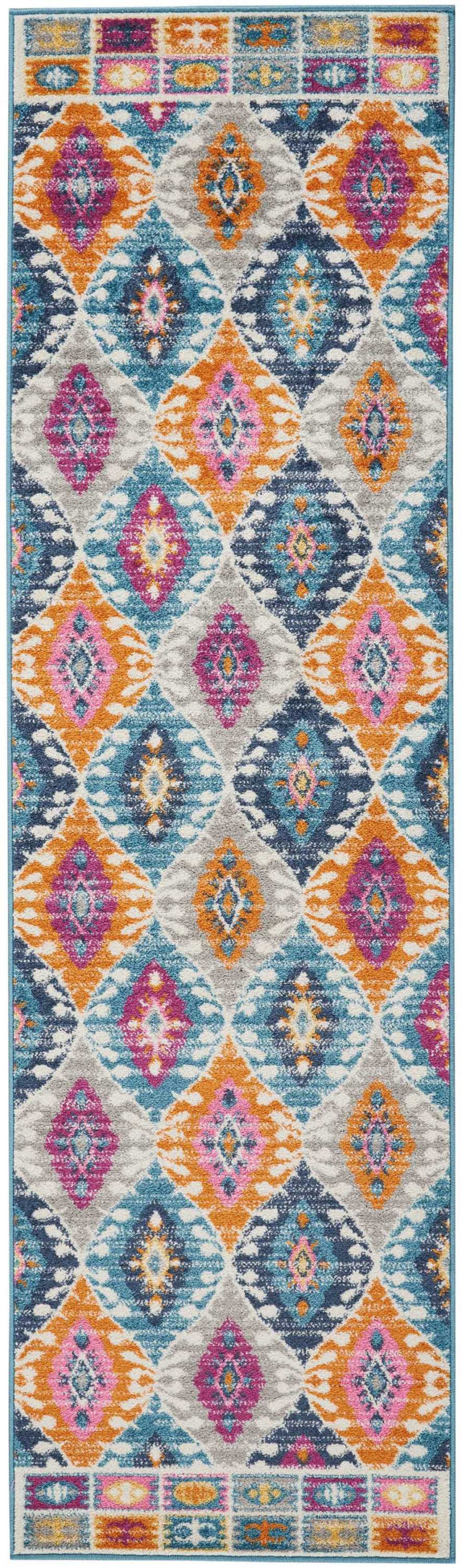 Nourison Passion PSN02 Machine Made Multicolor Rug