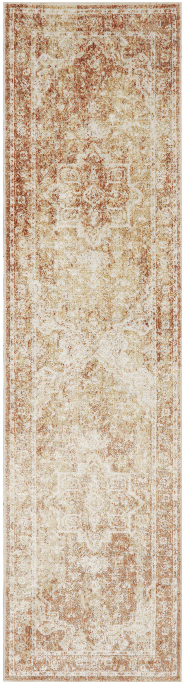 Nourison Astra Machine Washable ASW12 Machine Made Rust Rug
