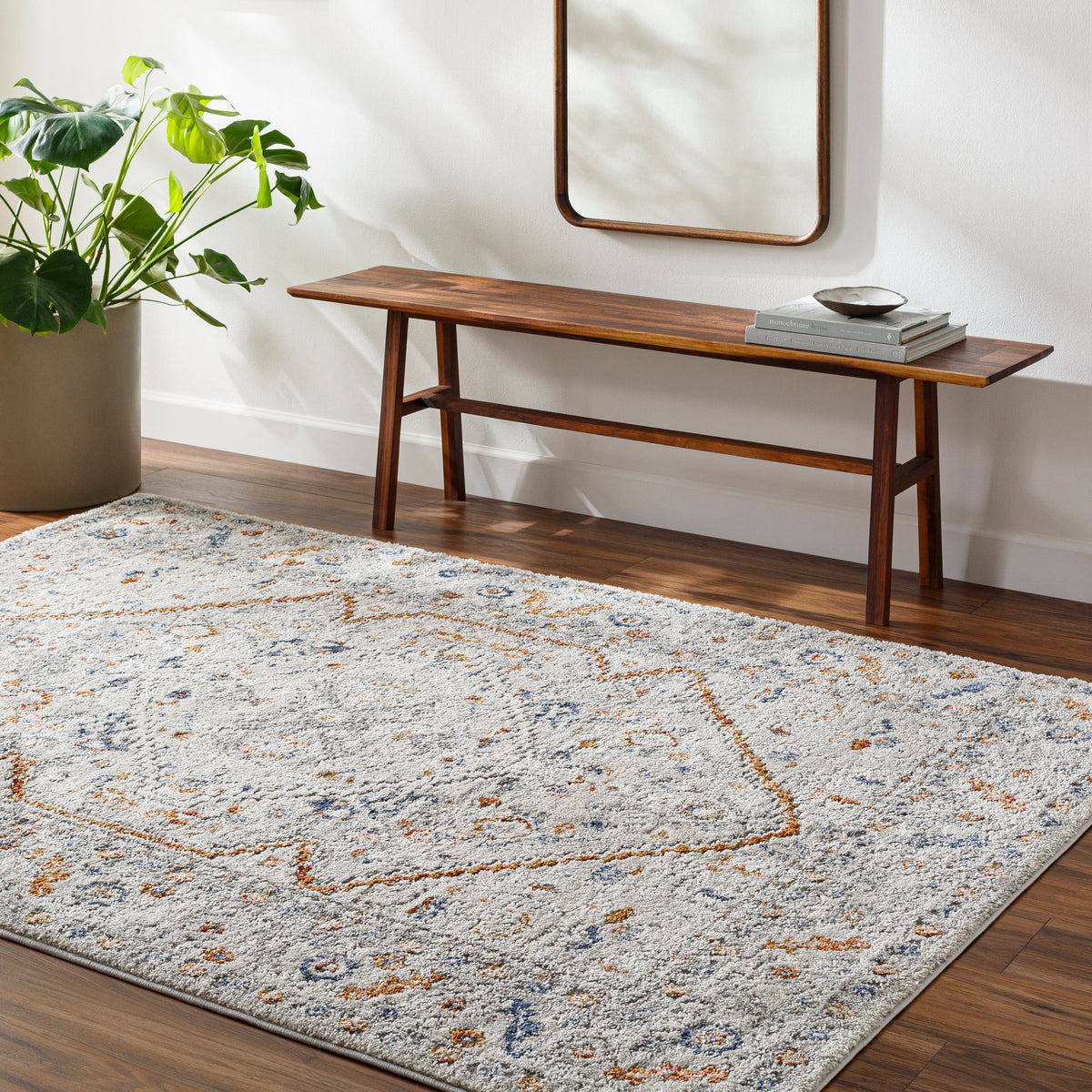 Surya Liebe Lbe-2301 Sterling Grey, Light Grey, Light Silver, Pewter Rug.