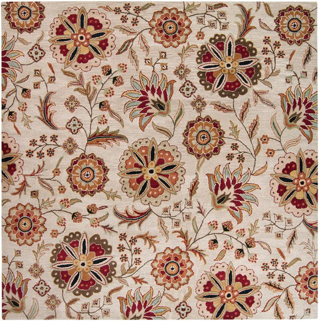 Livabliss Athena ath - 5035 Ivory / Red / Brown / Black Rugs - Livabliss - ath5035 - 4sq