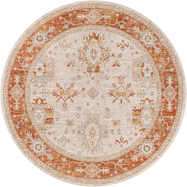 Livabliss Avant Garde Avt - 2312 Burnt Orange, Olive, Mustard, Denim Rugs - Livabliss - avt2312 - 53rd