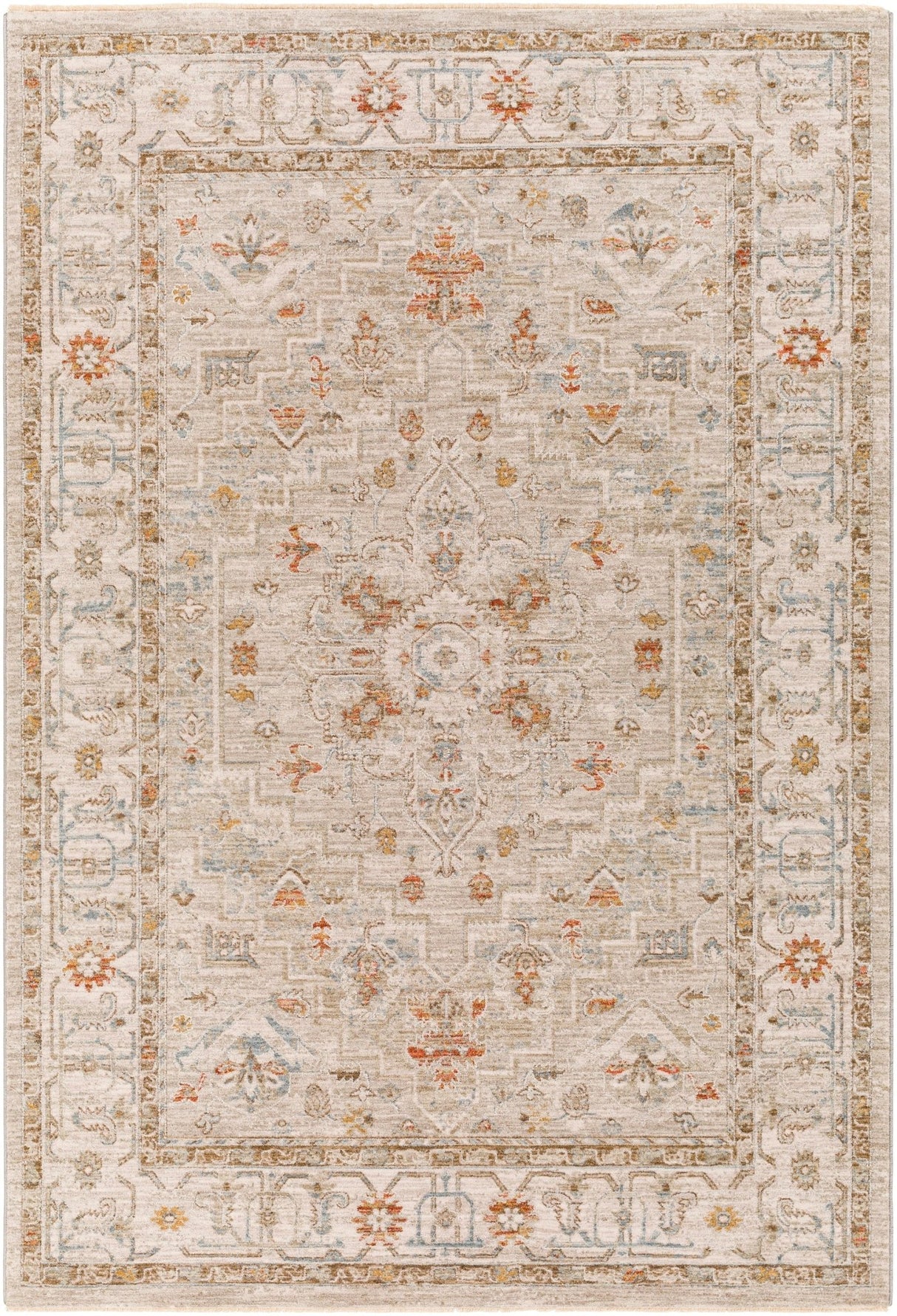 Livabliss Avant Garde Avt - 2314 Sage, Olive, Burnt Orange, Denim Rugs - Livabliss - avt2314 - 23