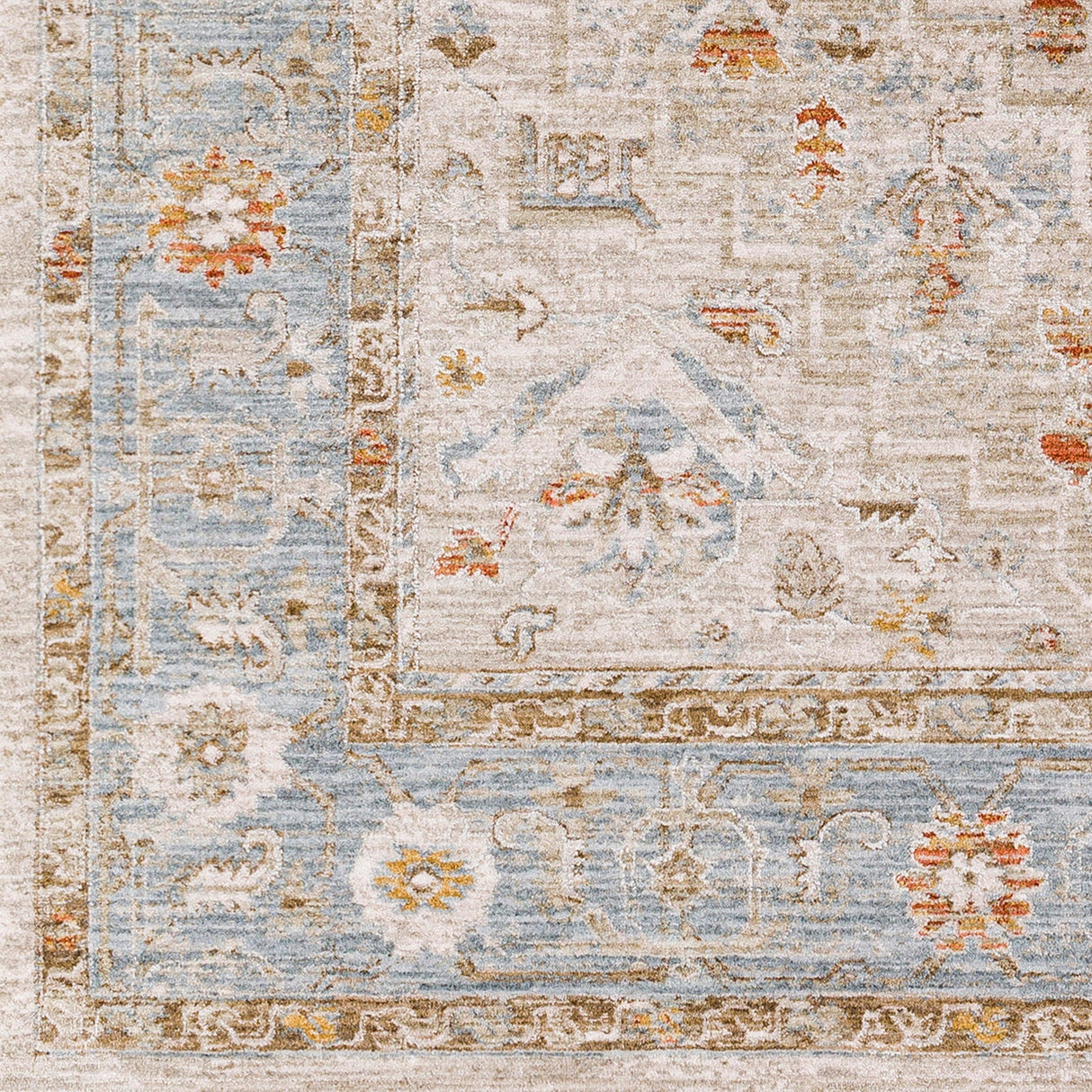 Livabliss Avant Garde Avt - 2316 Sage, Olive, Burnt Orange, Denim Rugs - Livabliss - avt2316 - 53rd