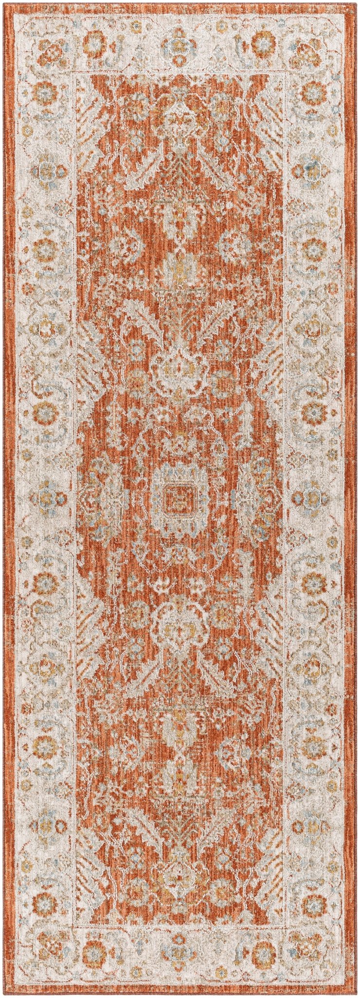 Livabliss Avant Garde Avt - 2317 Burnt Orange, Mustard, Olive, Denim Rugs - Livabliss - avt2317 - 2773
