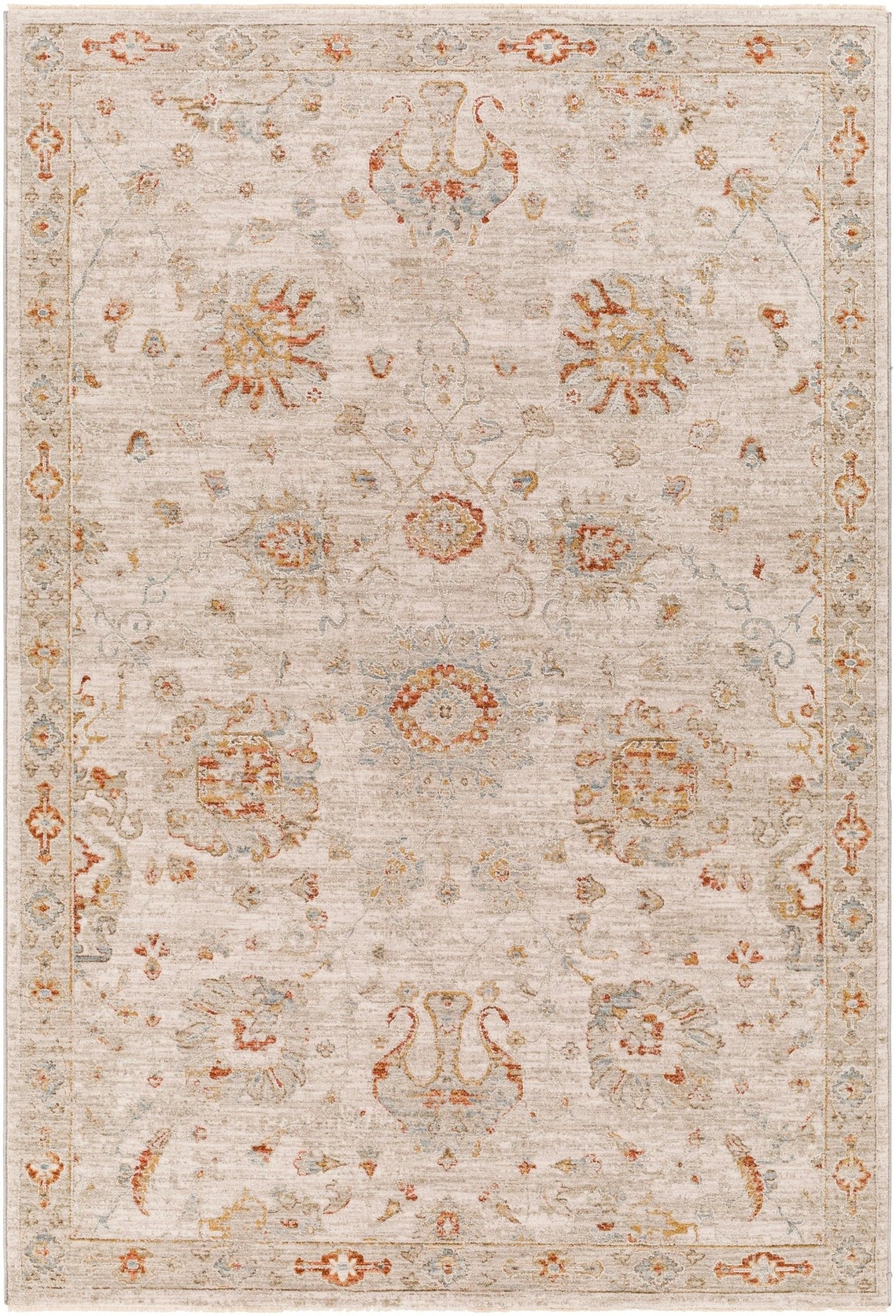 Livabliss Avant Garde Avt - 2323 Burnt Orange, Mustard, Olive, Sage Rugs - Livabliss - avt2323 - 23