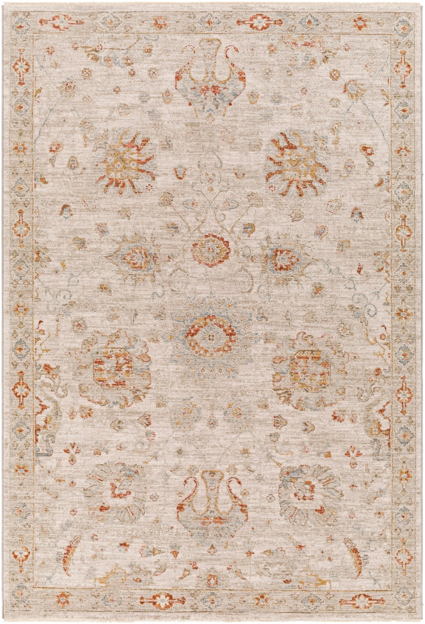 Livabliss Avant Garde Avt - 2323 Burnt Orange, Mustard, Olive, Sage Rugs - Livabliss - avt2323 - 23