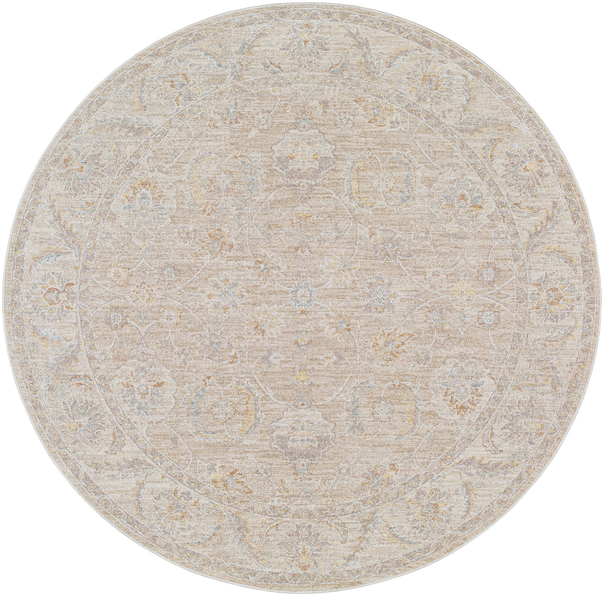 Livabliss Avant Garde Avt - 2382 Ash, Light Silver, Metallic - Silver, Khaki Rug - Livabliss - avt2382 - 23