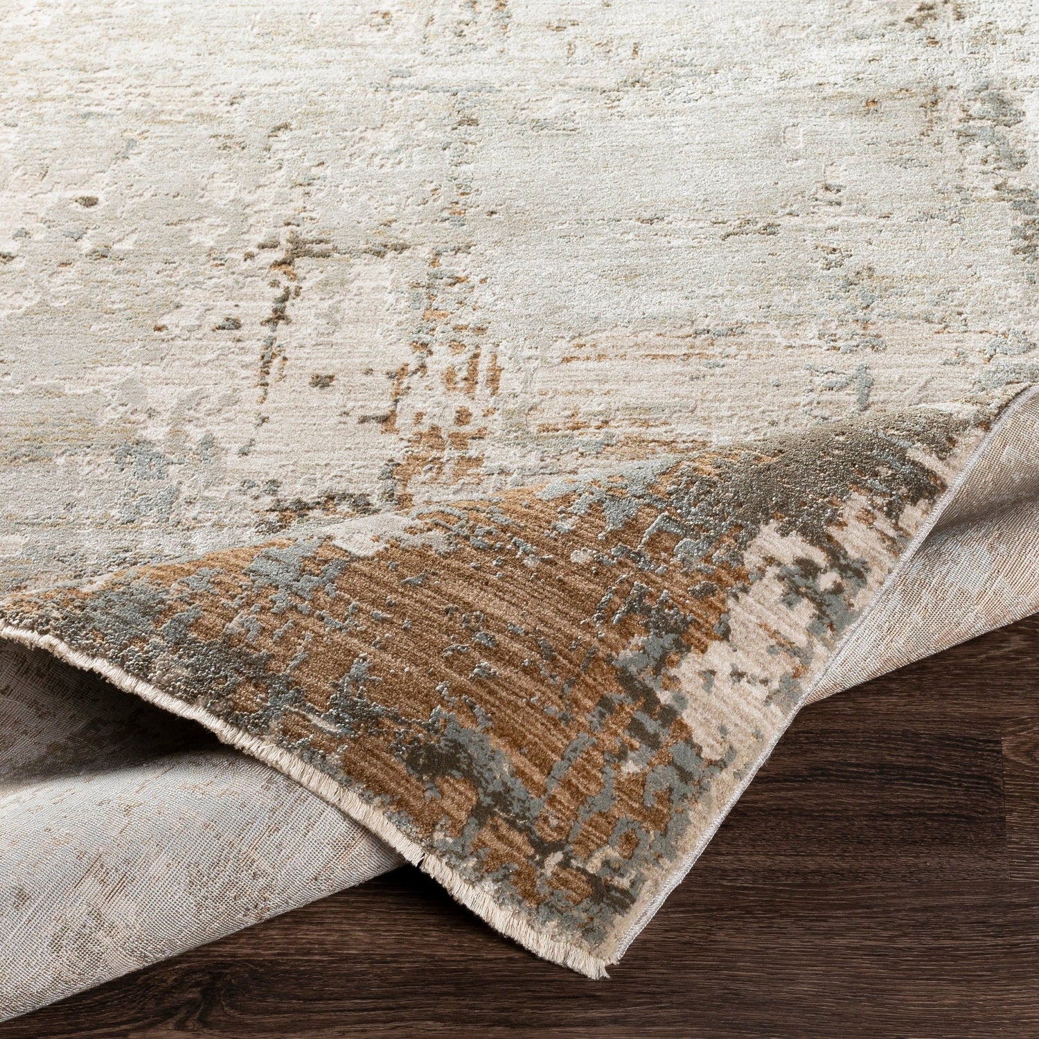 Livabliss Brunswick Bwk - 2303 Sage, Dark Brown, Olive, Light Gray Rugs - Livabliss - bwk2303 - 2773