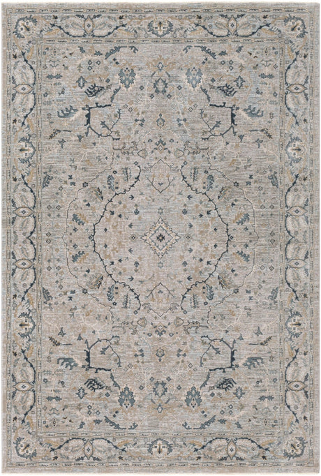 Livabliss Brunswick Bwk - 2314 Dark Green, Sage, Denim, Beige Rugs - Livabliss - bwk2314 - 23