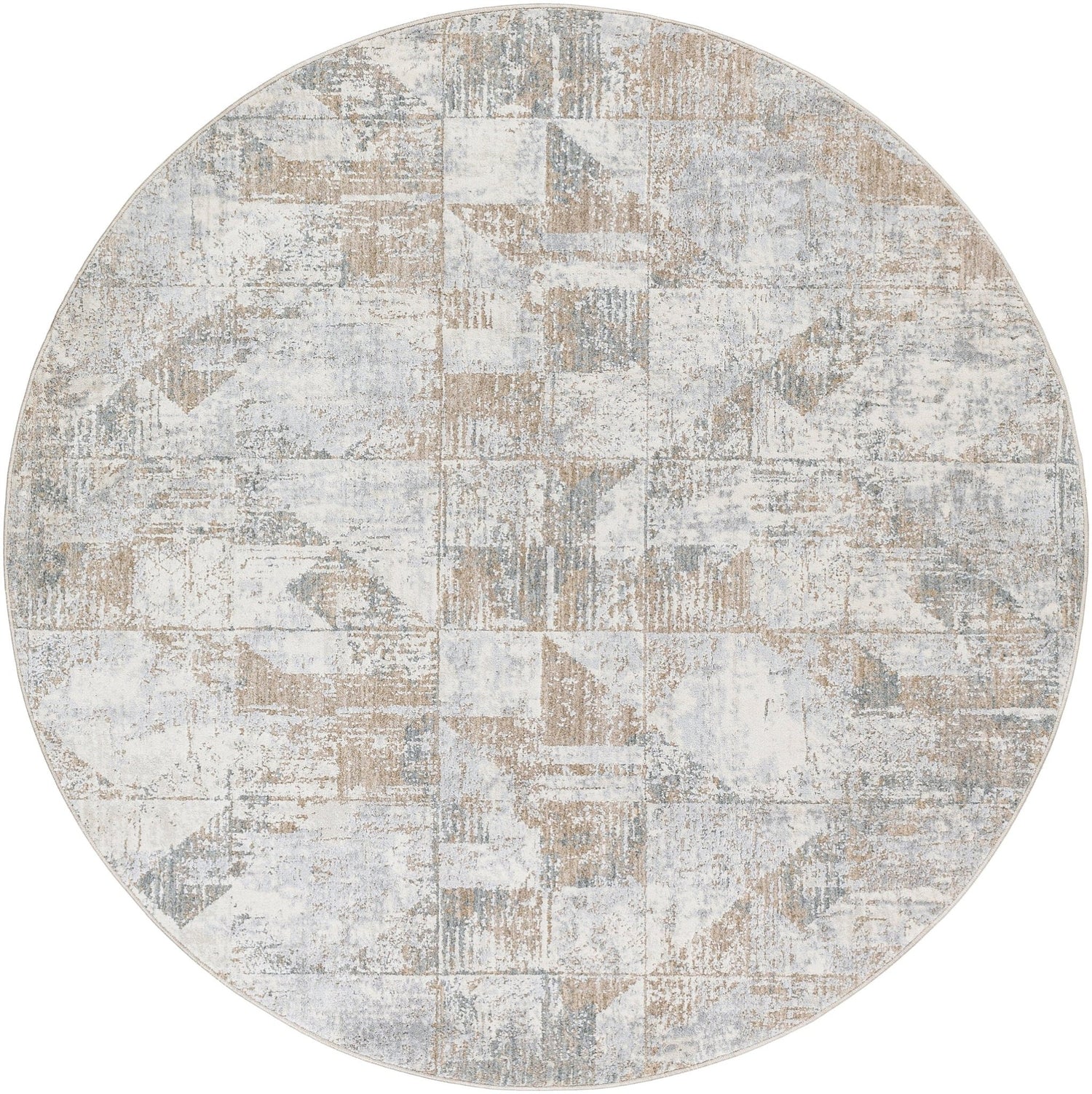 Livabliss Brunswick Bwk - 2324 Cream, Light Slate, Blue, Olive, Seafoam, Taupe Rug - Livabliss - bwk2324 - 23