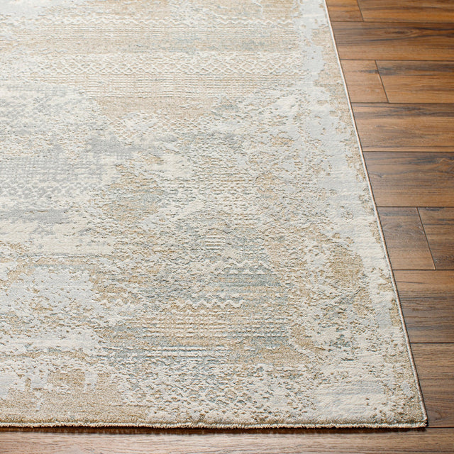 Livabliss Brunswick Bwk - 2329 Cream, Light Slate, Blue, Olive, Seafoam, Taupe Rug - Livabliss - bwk2329 - 2773