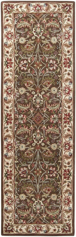 Livabliss Caesar cae - 1003 Chocolate / Forest / Beige Rugs - Livabliss - cae1003 - 268