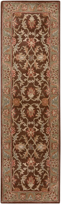 Livabliss Caesar cae - 1009 Chocolate / Rust / Sage / Beige Rugs - Livabliss - cae1009 - 268