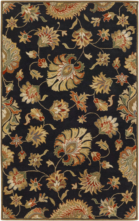 Livabliss Caesar cae - 1027 Black / Brown / Gold / Red Rugs - Livabliss - cae1027 - 23