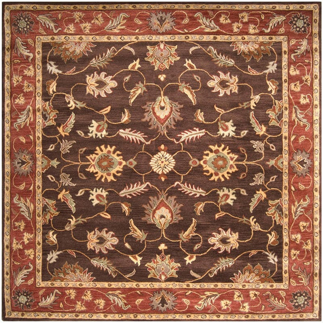 Livabliss Caesar cae - 1036 Chocolate / Rust / Gold / Beige Rugs - Livabliss - cae1036 - 4sq