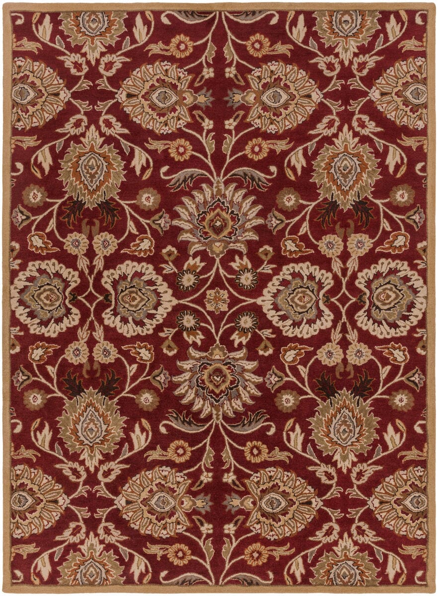 Livabliss Caesar Cae - 1061 Maroon / Caramel / Sepia Rugs - Livabliss - cae1061 - 4rd