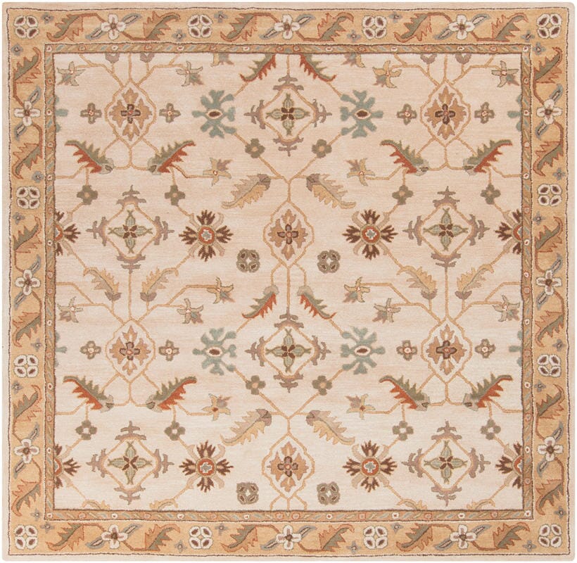 Livabliss Caesar Cae - 1084 Dark Olive Green / Bronze Rugs - Livabliss - cae1084 - 4sq
