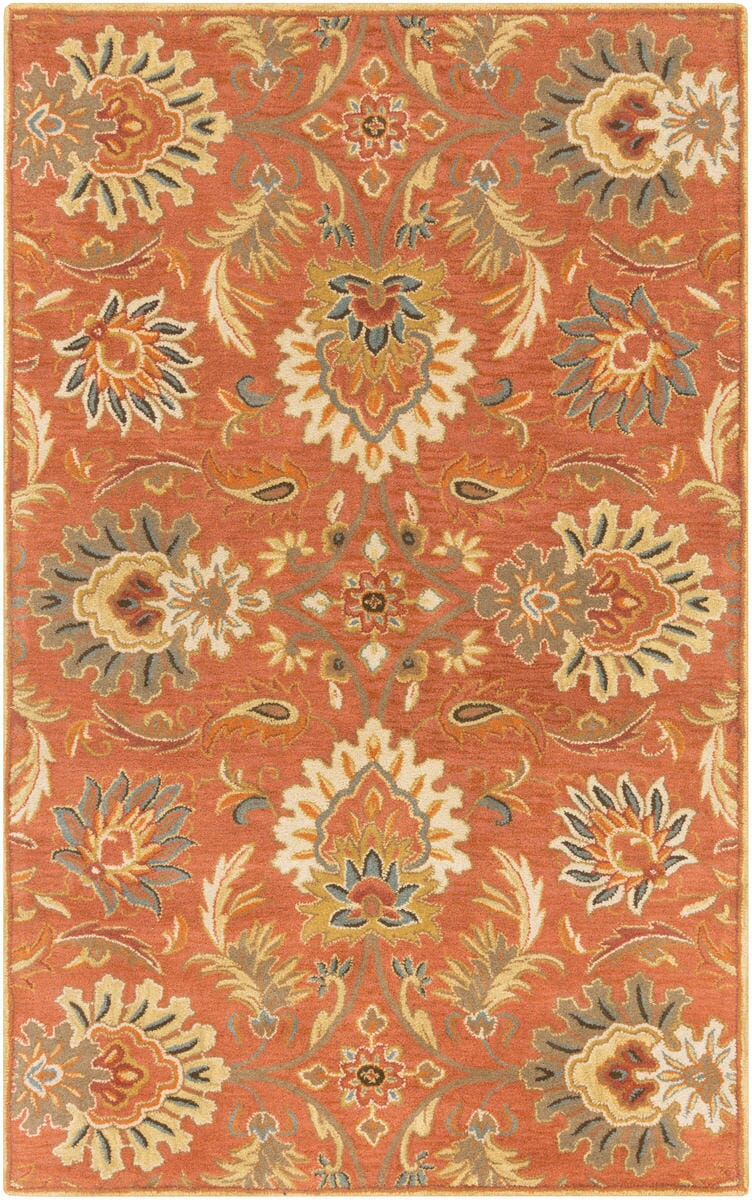 Livabliss Caesar Cae - 1112 Red Clay / Golden Ochre Rugs - Livabliss - cae1112 - 23