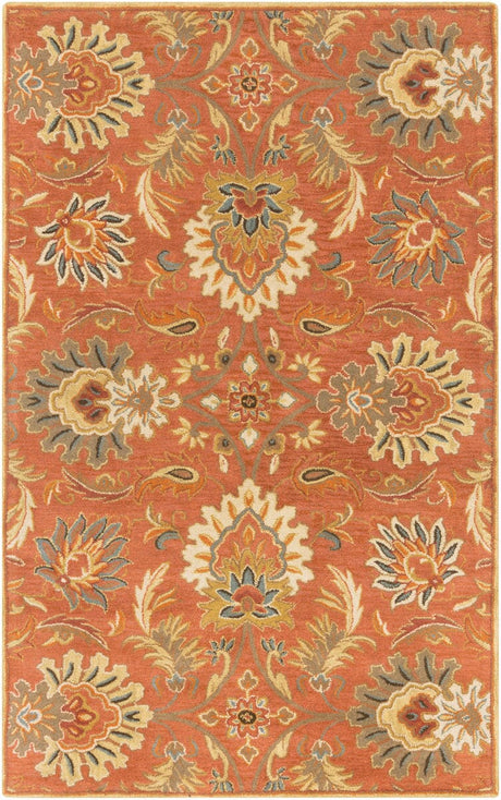 Livabliss Caesar Cae - 1112 Red Clay / Golden Ochre Rugs - Livabliss - cae1112 - 23
