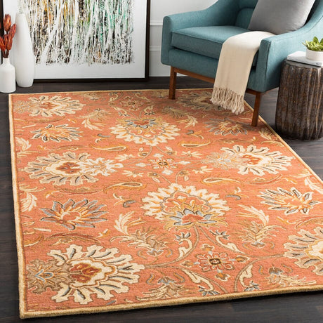 Livabliss Caesar Cae - 1112 Red Clay / Golden Ochre Rugs - Livabliss - cae1112 - 23