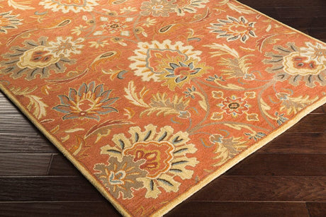 Livabliss Caesar Cae - 1112 Red Clay / Golden Ochre Rugs - Livabliss - cae1112 - 4rd