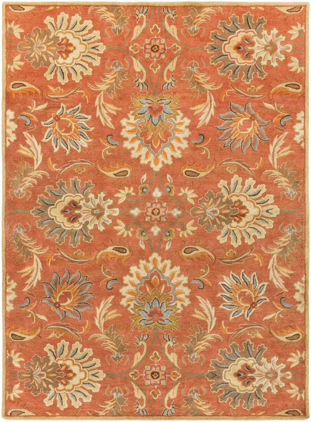 Livabliss Caesar Cae - 1112 Red Clay / Golden Ochre Rugs - Livabliss - cae1112 - 4rd