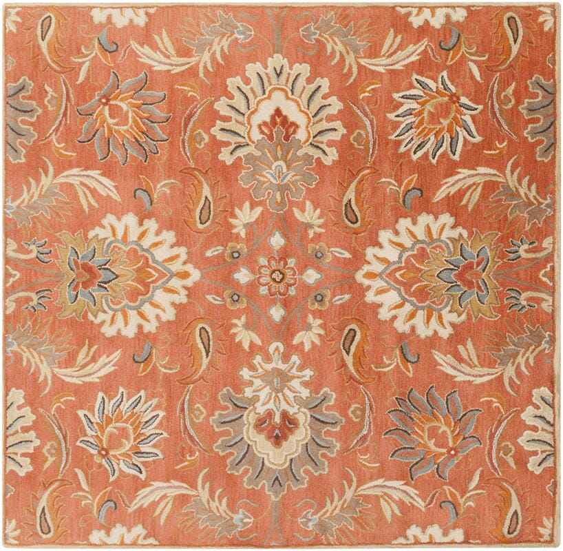 Livabliss Caesar Cae - 1112 Red Clay / Golden Ochre Rugs - Livabliss - cae1112 - 4sq
