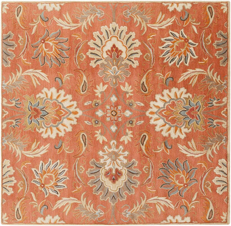 Livabliss Caesar Cae - 1112 Red Clay / Golden Ochre Rugs - Livabliss - cae1112 - 4sq