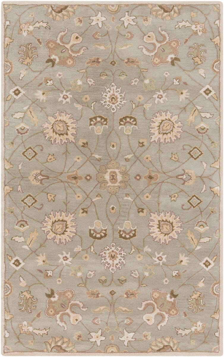 Livabliss Caesar Cae - 1121 Bone / Pigeon Gray / Palm Green Rugs - Livabliss - cae1121 - 23
