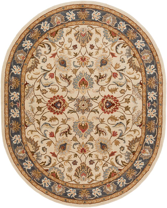 Livabliss Caesar Cae - 1125 Olive Gray / Blue Flagstone Rugs - Livabliss - cae1125 - 69ov