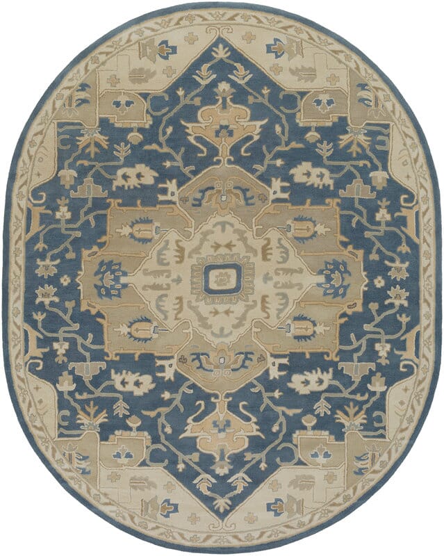Livabliss Caesar Cae - 1145 Navy / Light Gray / Light Gray Rugs - Livabliss - cae1145 - 69ov