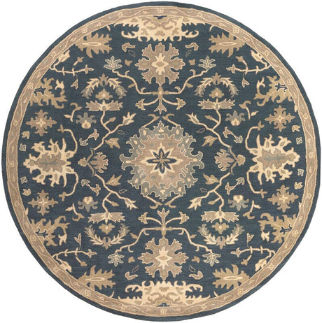 Livabliss Caesar Cae - 1154 Navy / Taupe / Moss / Beige / Olive Rugs - Livabliss - cae1154 - 4rd
