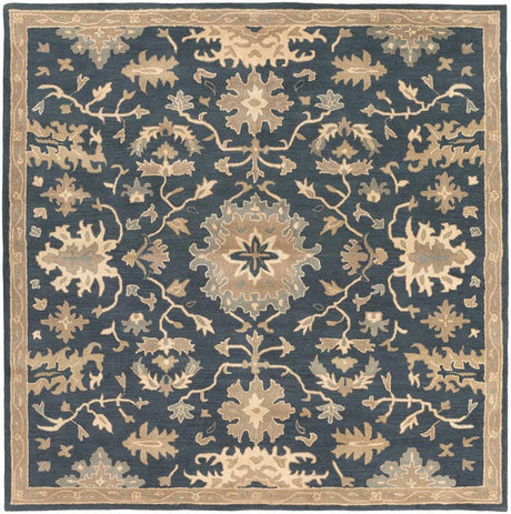 Livabliss Caesar Cae - 1154 Navy / Taupe / Moss / Beige / Olive Rugs - Livabliss - cae1154 - 4sq