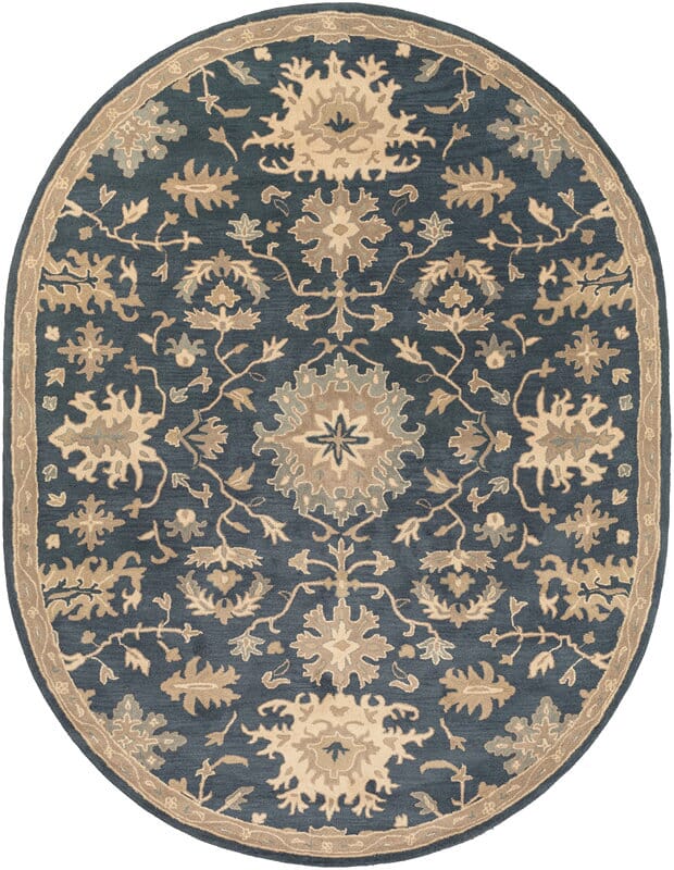 Livabliss Caesar Cae - 1154 Navy / Taupe / Moss / Beige / Olive Rugs - Livabliss - cae1154 - 69ov