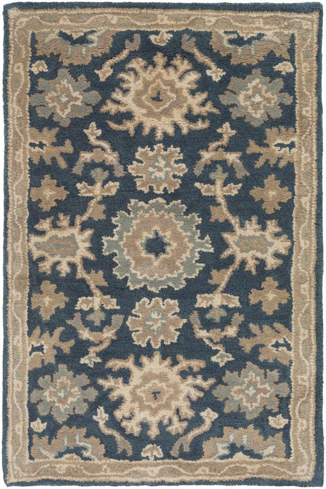 Livabliss Caesar Cae - 1154 Navy / Taupe / Moss / Beige / Olive Rugs - Livabliss - cae1154 - 69ov
