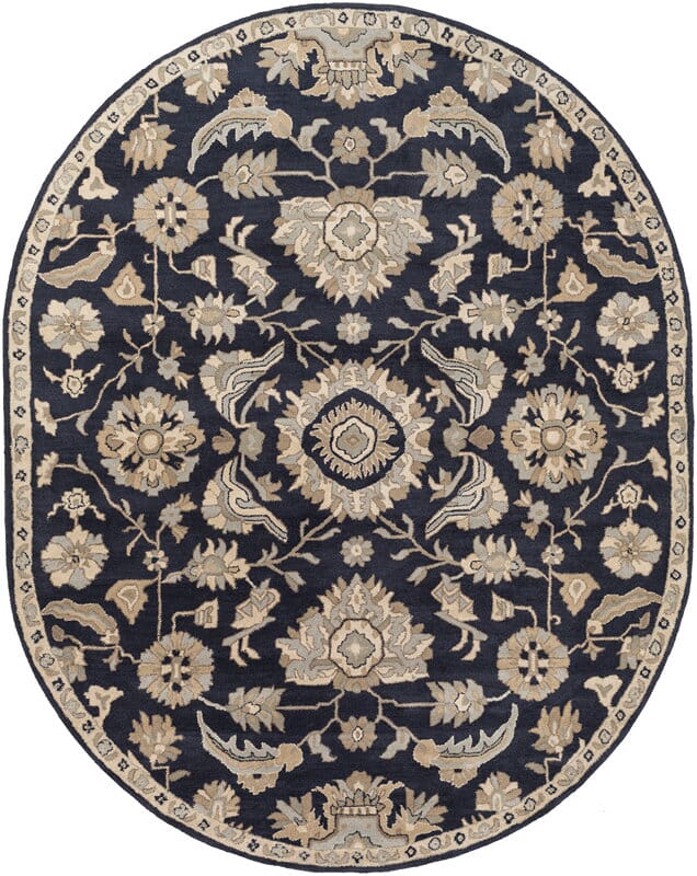 Livabliss Caesar Cae - 1164 Navy / Beige / Moss / Taupe / Olive Rugs - Livabliss - cae1164 - 69ov