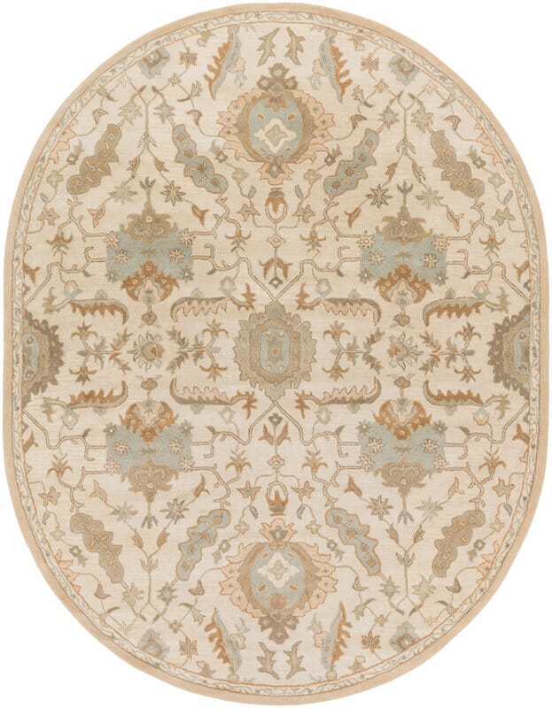 Livabliss Caesar Cae - 1166 Ivory / Gold / Olive / Olive / Moss Rugs - Livabliss - cae1166 - 69ov