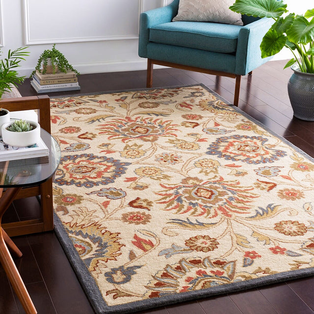Livabliss Caesar Cae - 1204 Rust, Burgundy, Denim, Sage, Tan Rugs - Livabliss - cae1204 - 23
