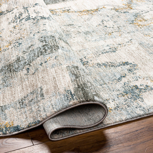 Livabliss Dresden Dre - 2301 Taupe, Off - White, Dusty Sage, Light Gray, Deep Teal Rug - Livabliss - dre2301 - 23