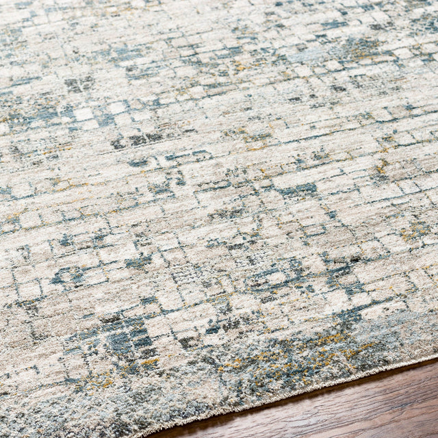 Livabliss Dresden Dre - 2304 Taupe, Off - White, Light Gray, Deep Teal, Dusty Sage, Ink Blue Rug - Livabliss - dre2304 - 2773